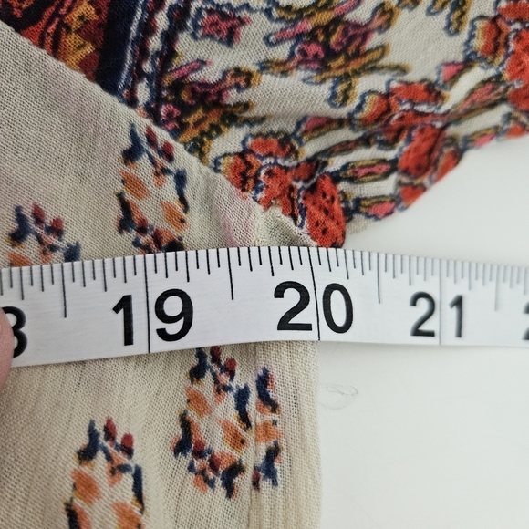 Altar'd State Womens Boho Bell Sleeve Mini Dress Sz Small - Picture 11 of 13